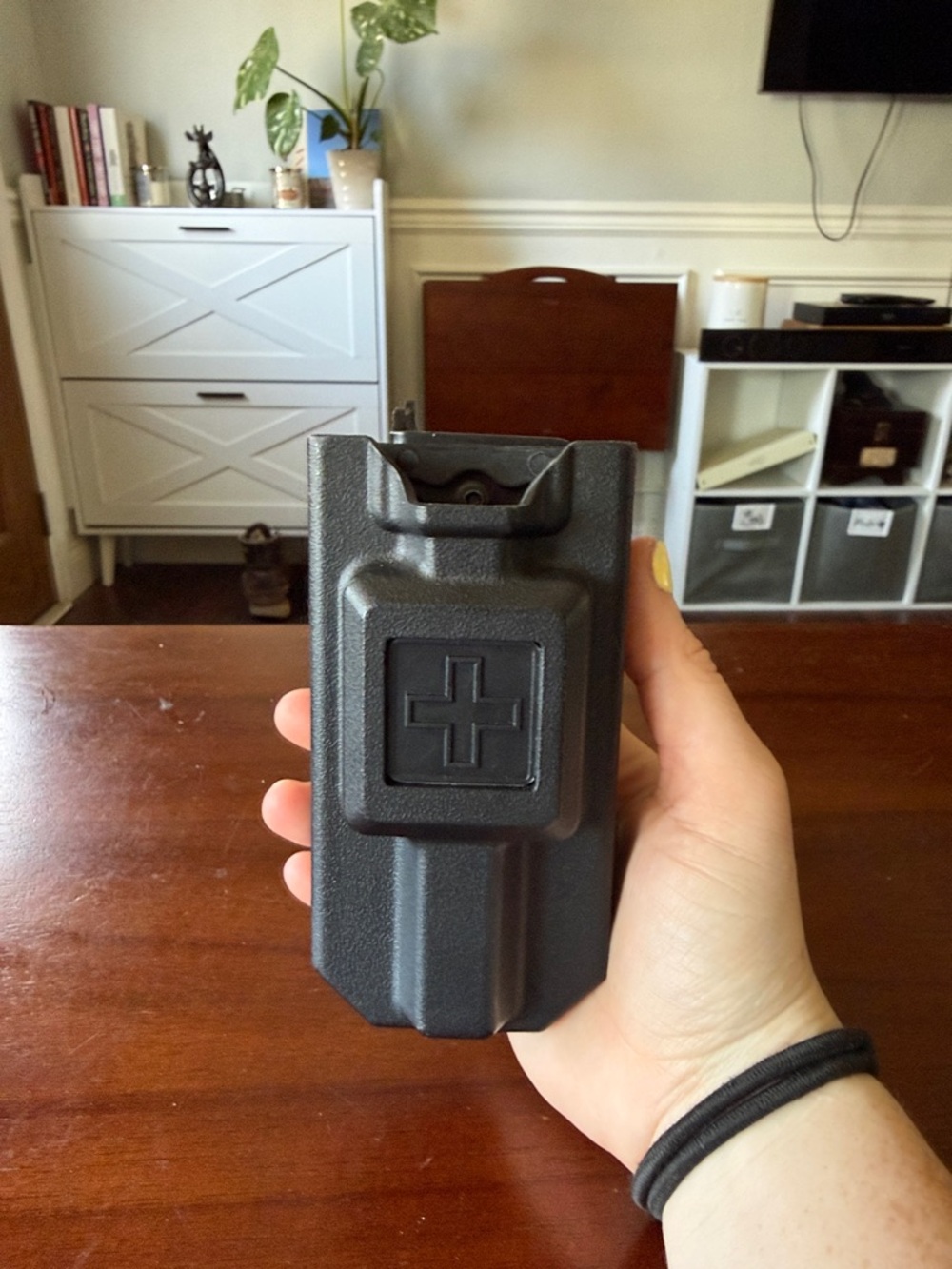 Tactical Black Polymer Tourinquet Attachment for Gun Holster